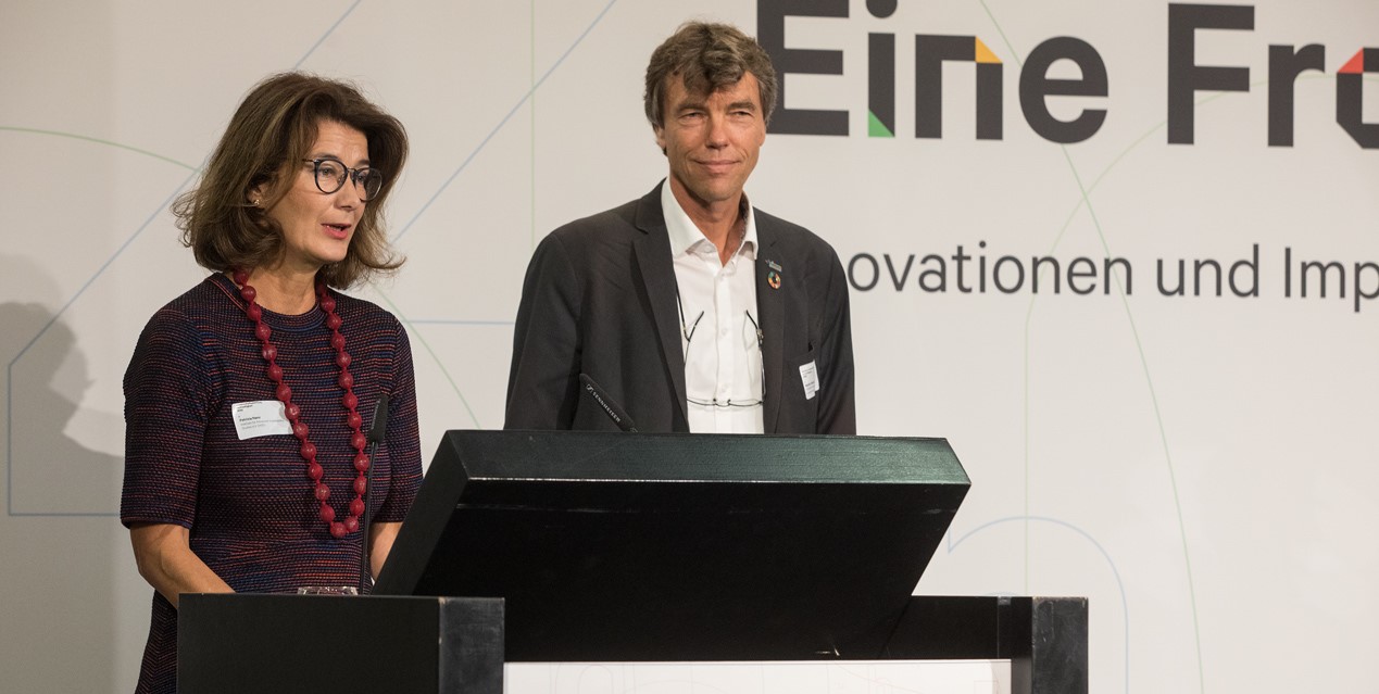 Patrizia Nanz und Martin Visbeck, Co-Vorsitzende der wpn2030.