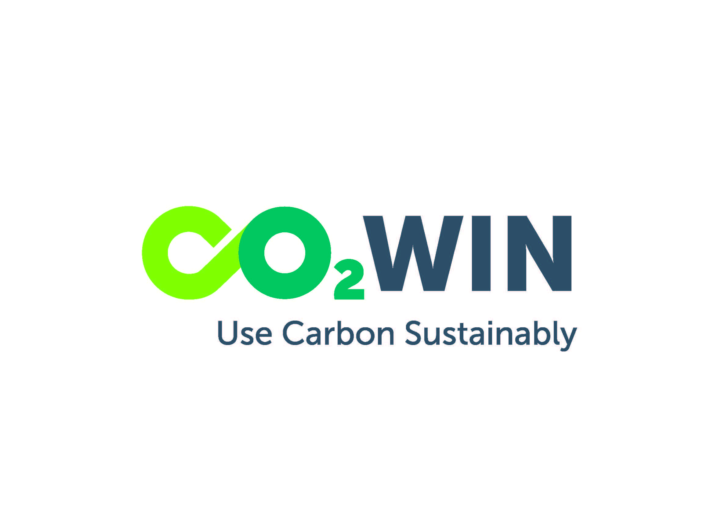 "CO2 as a sustainable source of carbon - Pathways to industrial application (CO2-WIN)" Logo CO2-Win
