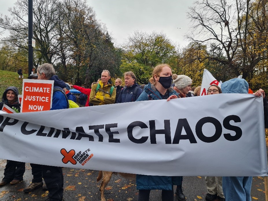 Peoples March in Glasgow