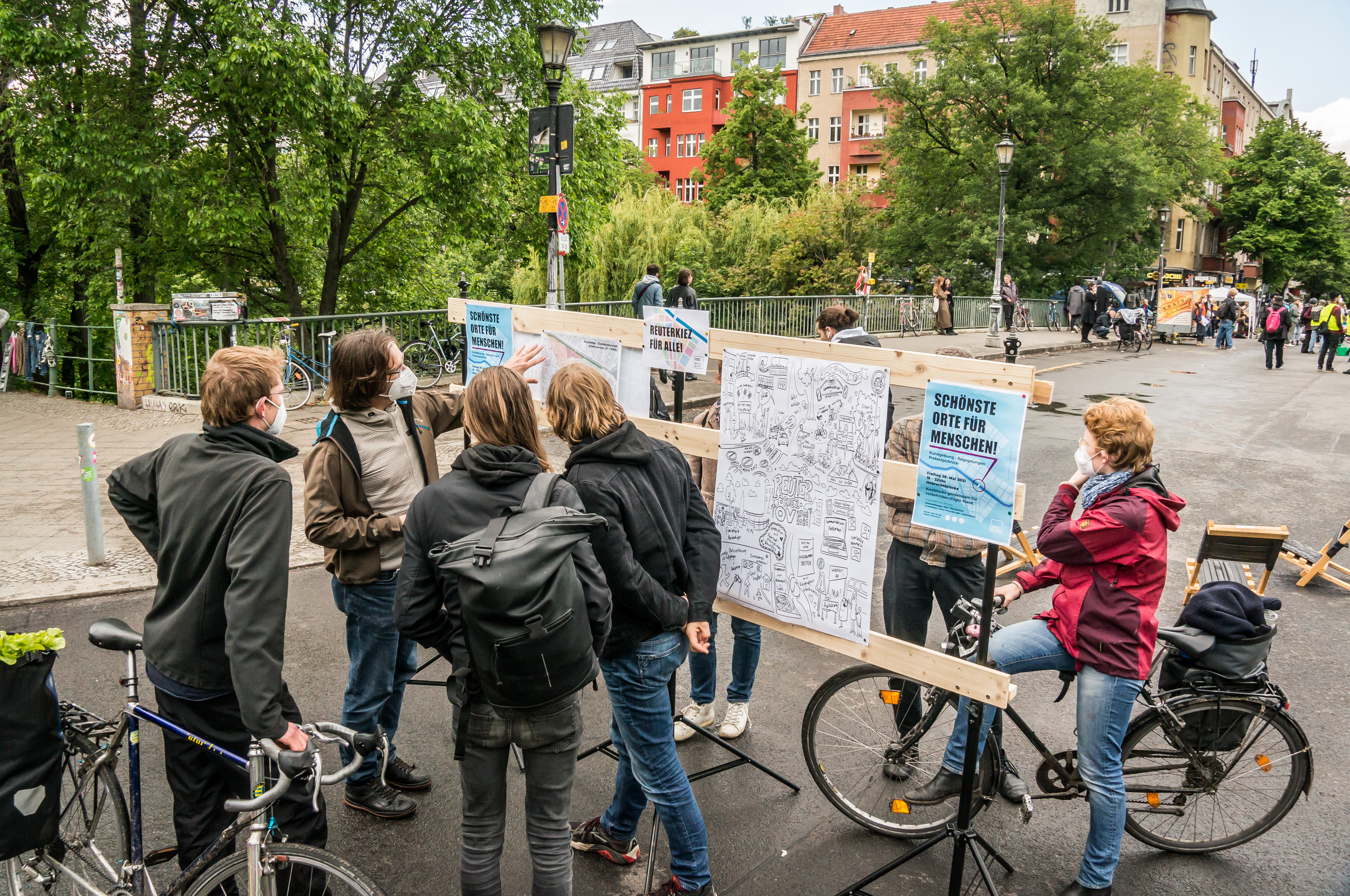 Streets in the Reuterkiez neighbourhood in the Berlin borough of Neukölln will be a lot quieter if a local initiative is successful. 