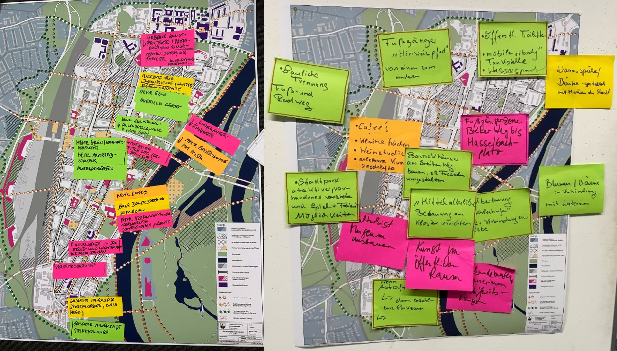 Collection of ideas from the participants.