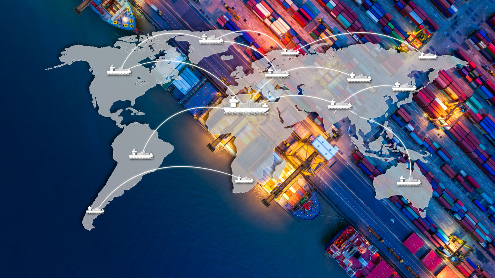Global supply chains logistics