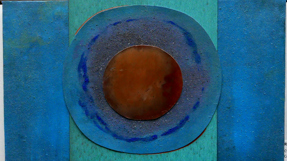 Artist Angela B. Clement came to the IASS as a Fellow in 2018. Her work highlights the versatility of copper. 