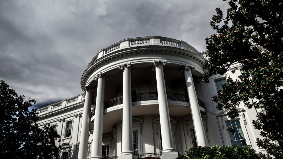 Storm over the White House