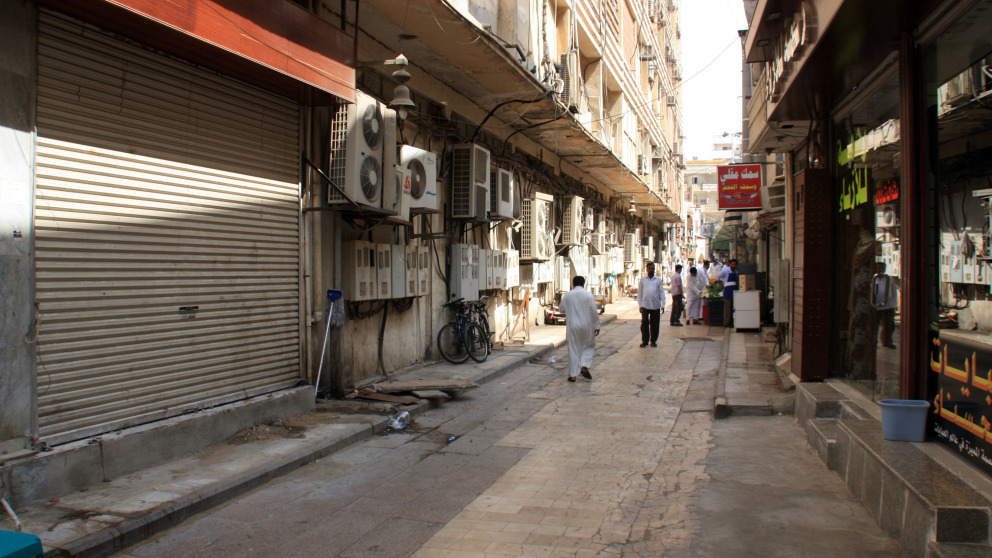 Eine Straße in Dschiddah, Saudi-Arabien: Auf dem Weg in eine klimafreundliche Zukunft wird die Welt nicht zwangsläufig demokratischer.