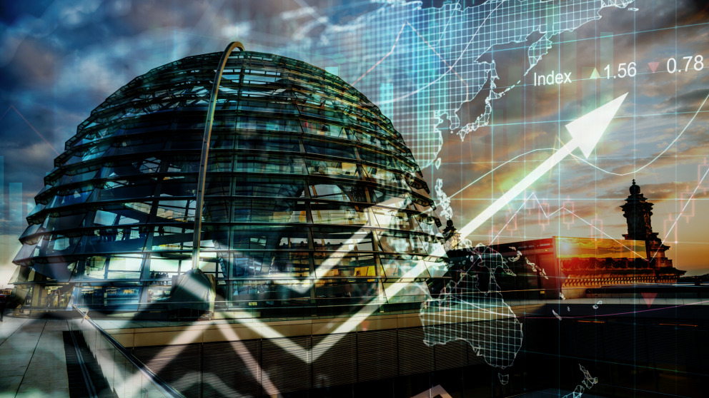 Bundestagsabgeordnete und ihre Mitarbeiter haben durchaus eigene Ansichten zum Thema Wirtschaftswachstum. In offiziellen Dokumenten spiegelt sich die Meinungsvielfalt jedoch nicht wider. © istock/Mlenny/Peshkov/monsitj (Montage) Bundestagsabgeordnete und ihre Mitarbeiter haben durchaus eigene Ansichten zum Thema Wirtschaftswachstum. In offiziellen Dokumenten spiegelt sich die Meinungsvielfalt jedoch nicht wider. © istock/Mlenny/Peshkov/monsitj (Montage)