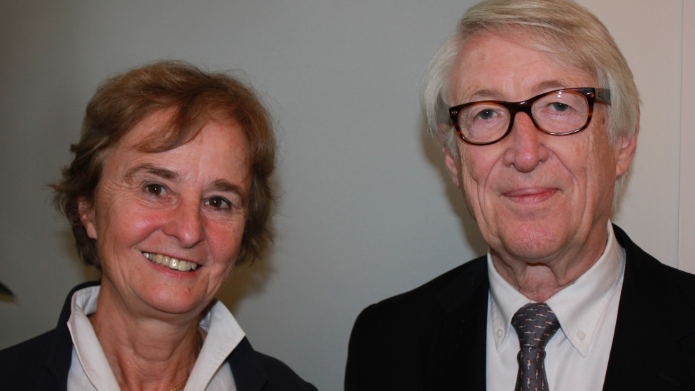 Die neue Vorsitzende Karin Lochte und ihr Vorgänger Ernst Rietschel Copyright: IASS