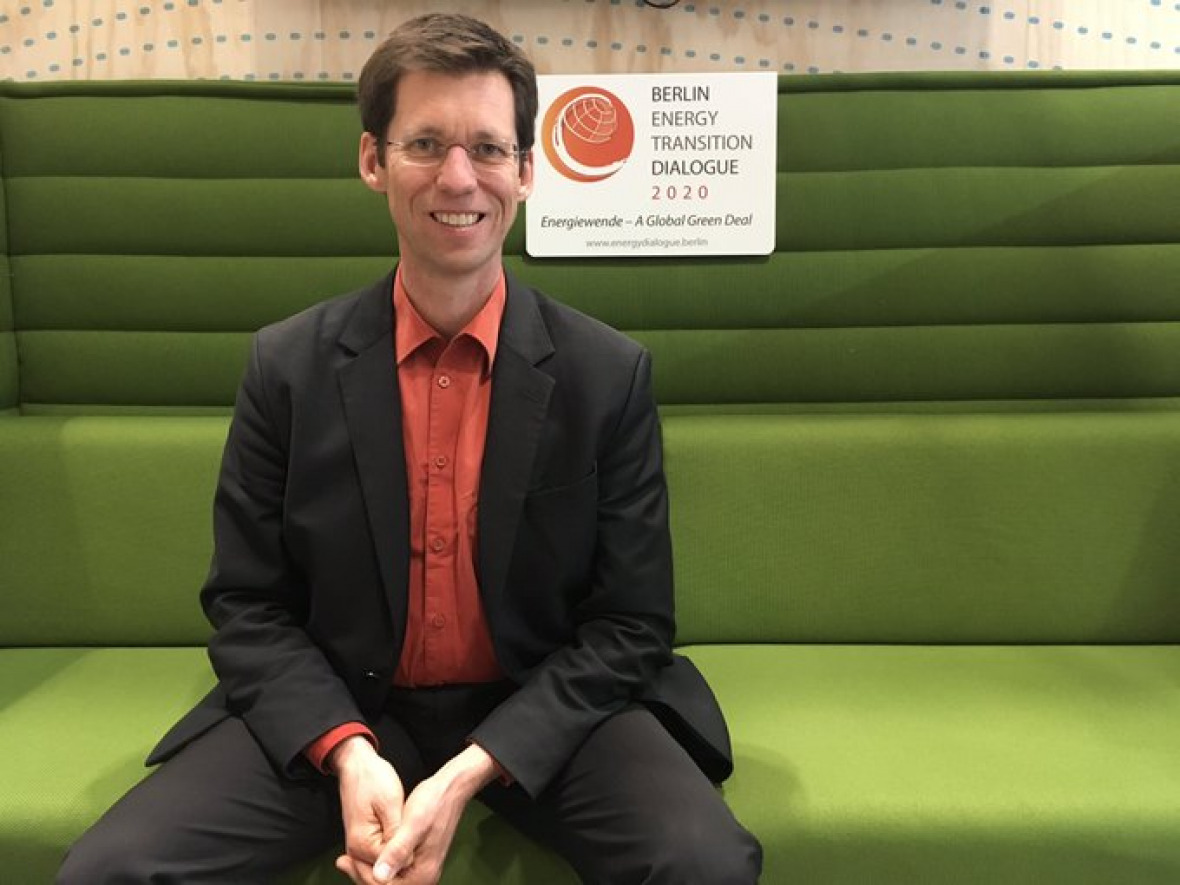 Prof. Mark Lawrence on the Green Sofa