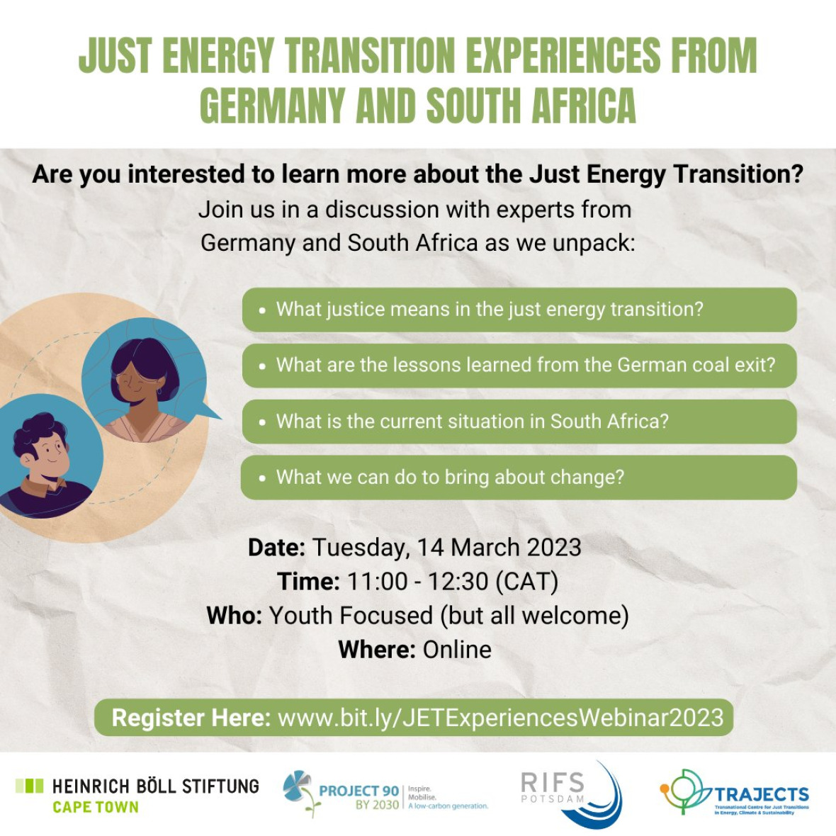 Just energy transitions in Germany and South Africa