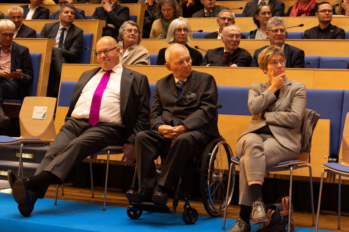 Peter Altmaier, Wolfgang Schäuble, Annegret Kramp-Karrenbauer