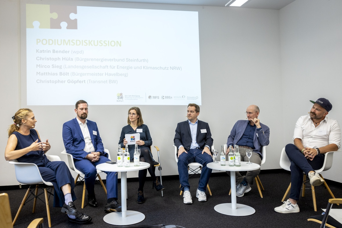 Podiumsdiskussion BePart