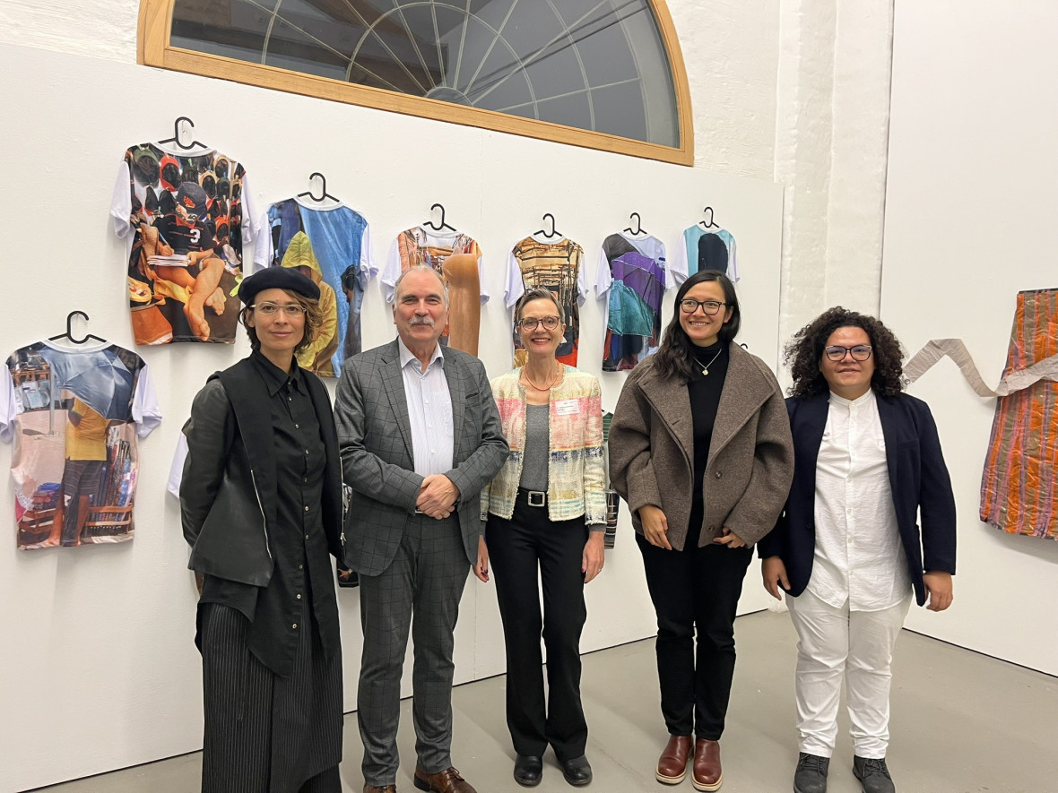 Sam Spurr, Martin Gorholt, Birgit-Katharine Seemann, Angela Ka Ki Lee, Samir Dams (f.l.t.r.)