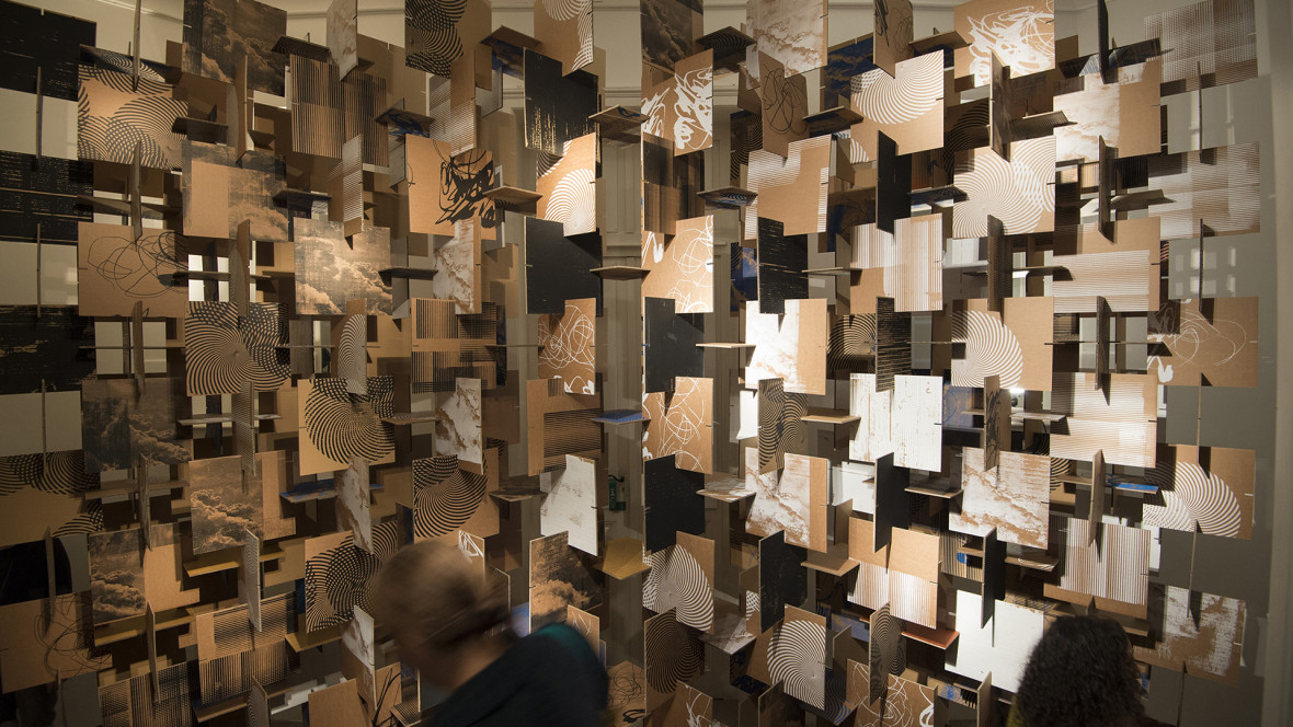 house|cards (2015), by Mica Cabildo + Stephanie Choi, Akademie Schloss Solitude, Stuttgart