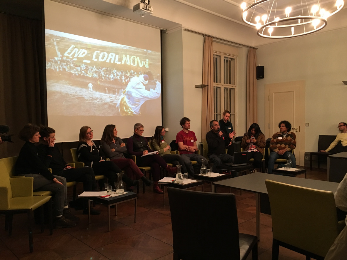 Campaigns against fossil fuel infrastructure often meet with repression: activists share their experiences at a public event.