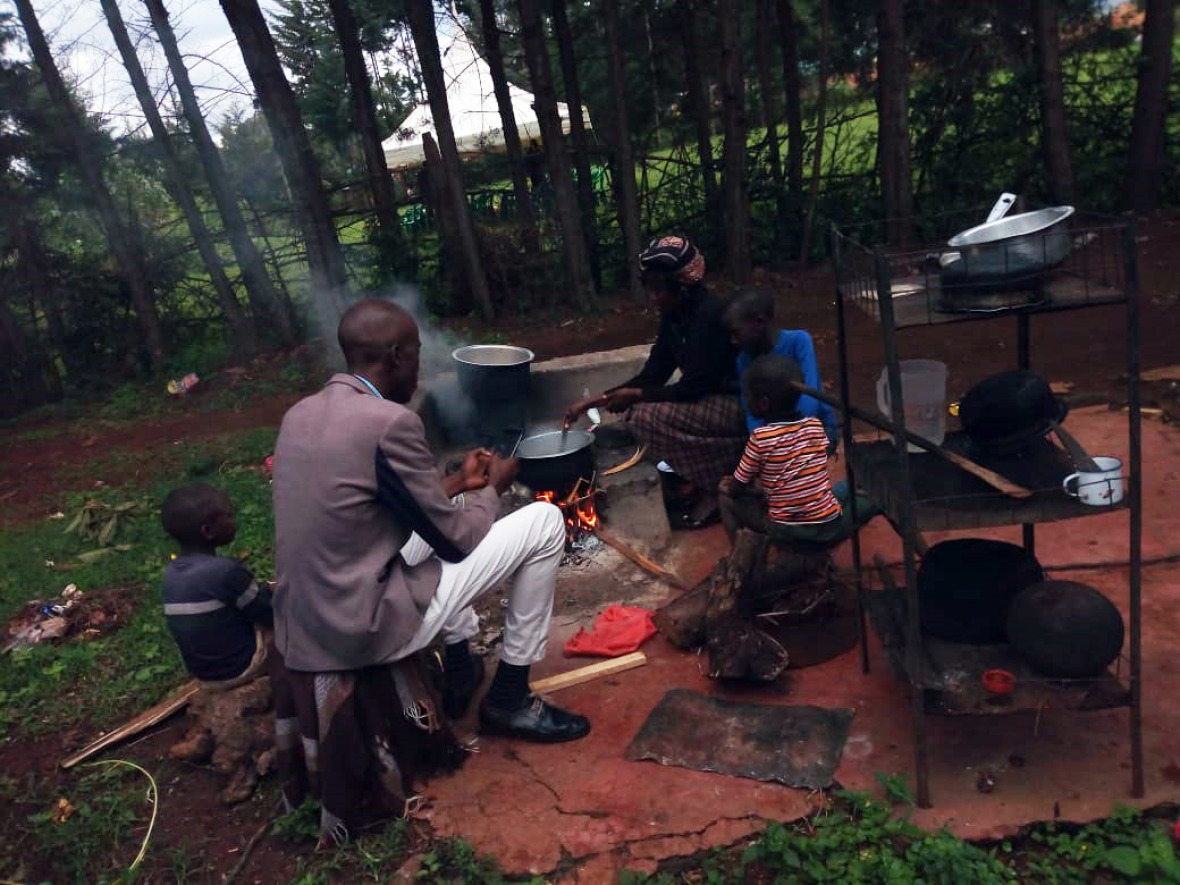 Firewood remains a common energy source in many developing countries (here in Kenya). 