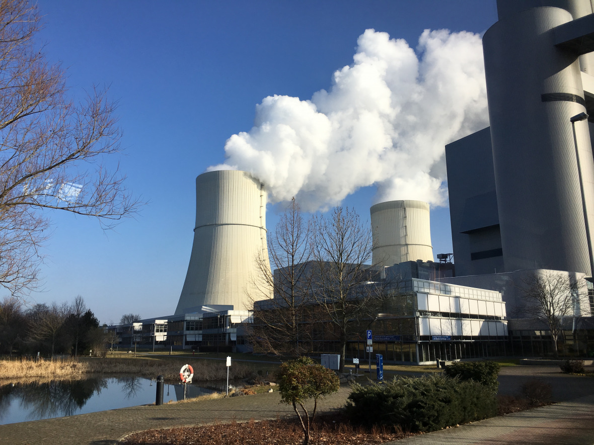 Bei einer Exkursion besuchten die Workshop-Teilnehmerinnen und -Teilnehmer auch den Tagebau Welzow-Süd in der Lausitz.