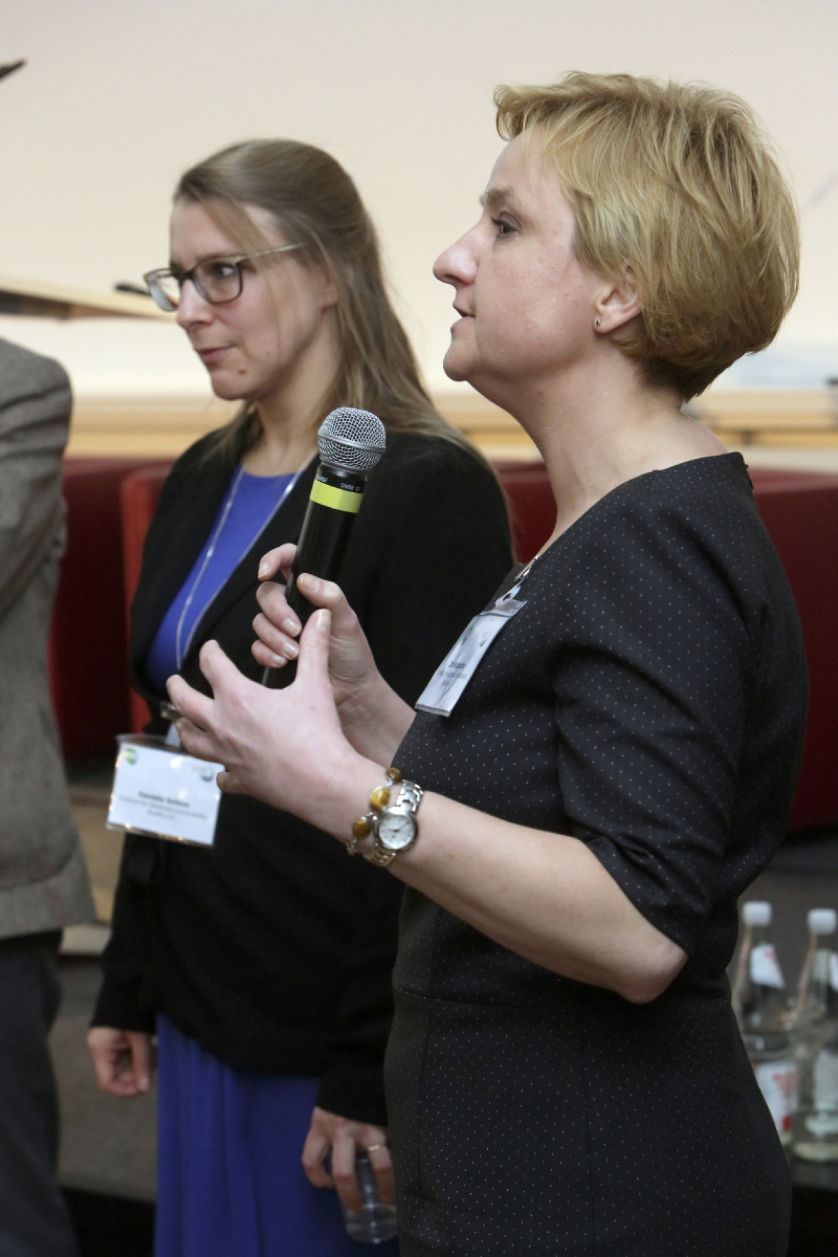 Daniela Setton and Ira Matuschke (both IASS)