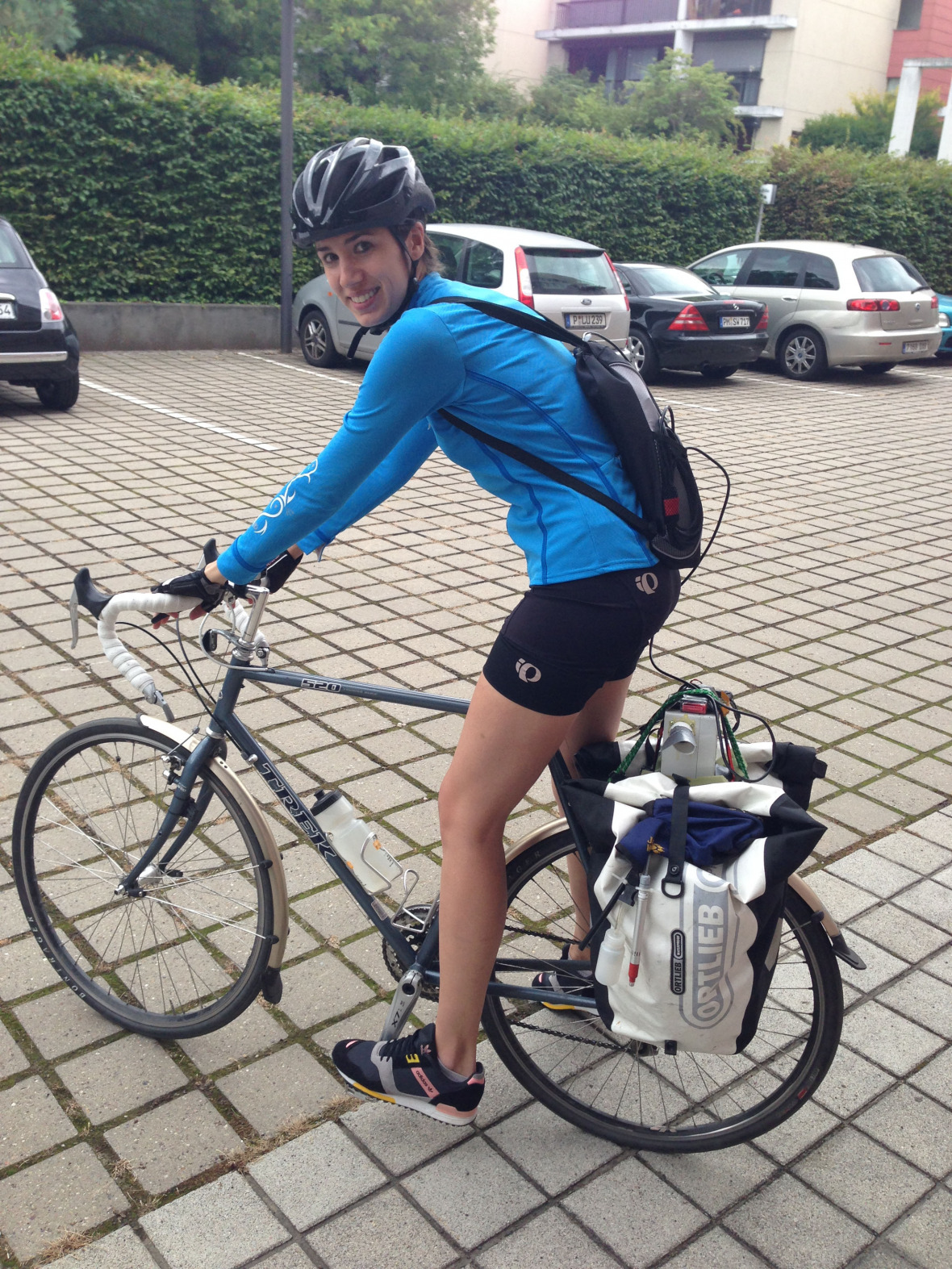 Off to another bike trip from Potsdam to Berlin-Friedrichshain.