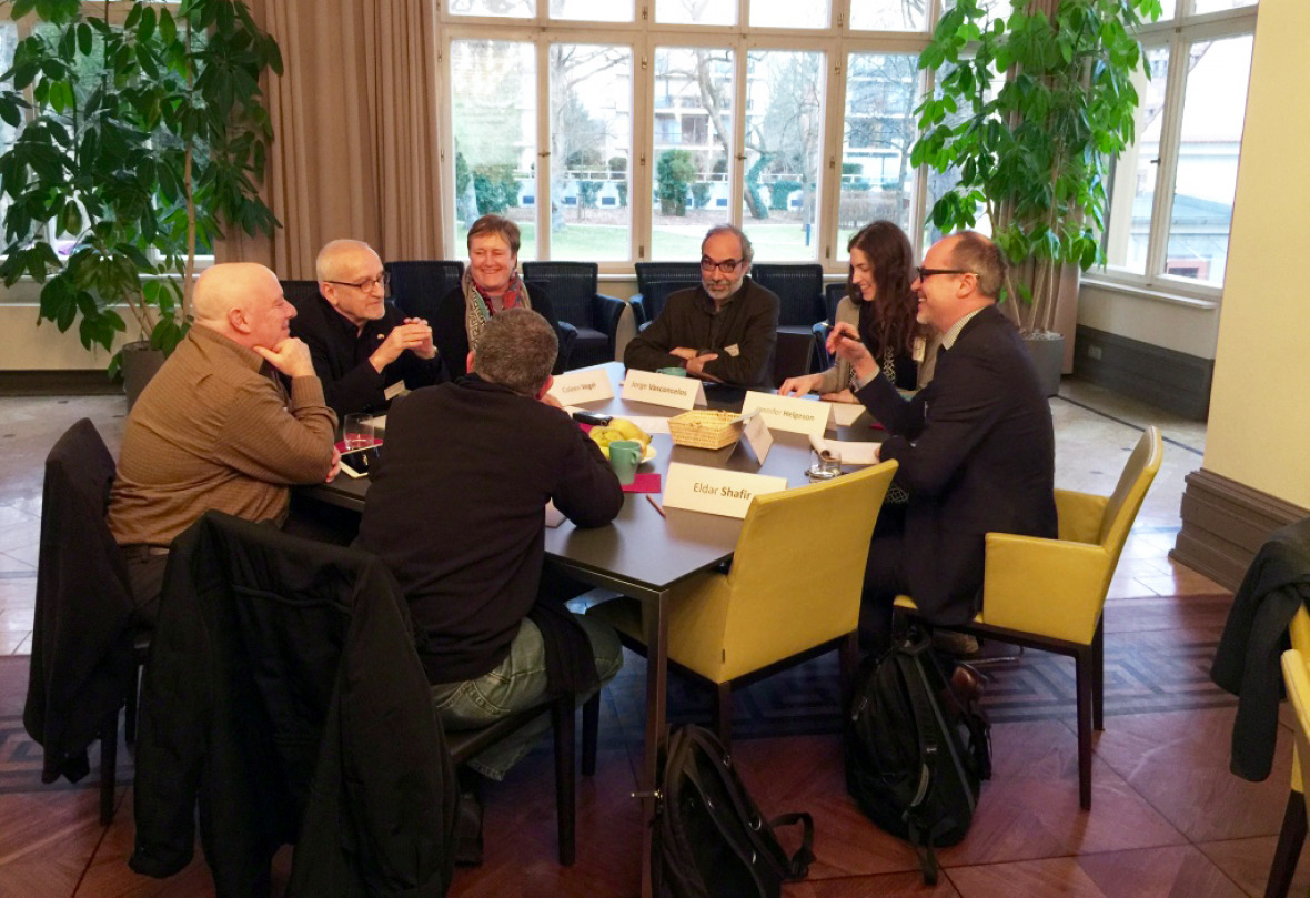 Die Diskussionen beim KLASICA-Workshop fanden in kleinen Gruppen von sechs bis acht Teilnehmern statt, die ihre Erkenntnisse anschließend mit dem Plenum teilten. © Ilan Chabay/IASS Die Diskussionen beim KLASICA-Workshop fanden in kleinen Gruppen von sechs bis acht Teilnehmern statt, die ihre Erkenntnisse anschließend mit dem Plenum teilten. © Ilan Chabay/IASS