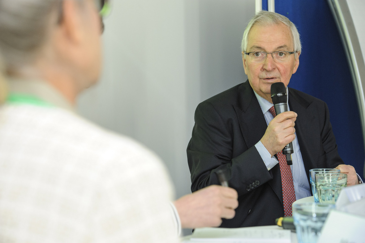 Klaus Töpfer: Die 17 SDGs sind nicht konsistent. ©IASS/Piero Chiussi Klaus Töpfer: Die 17 SDGs sind nicht konsistent. ©IASS/Piero Chiussi