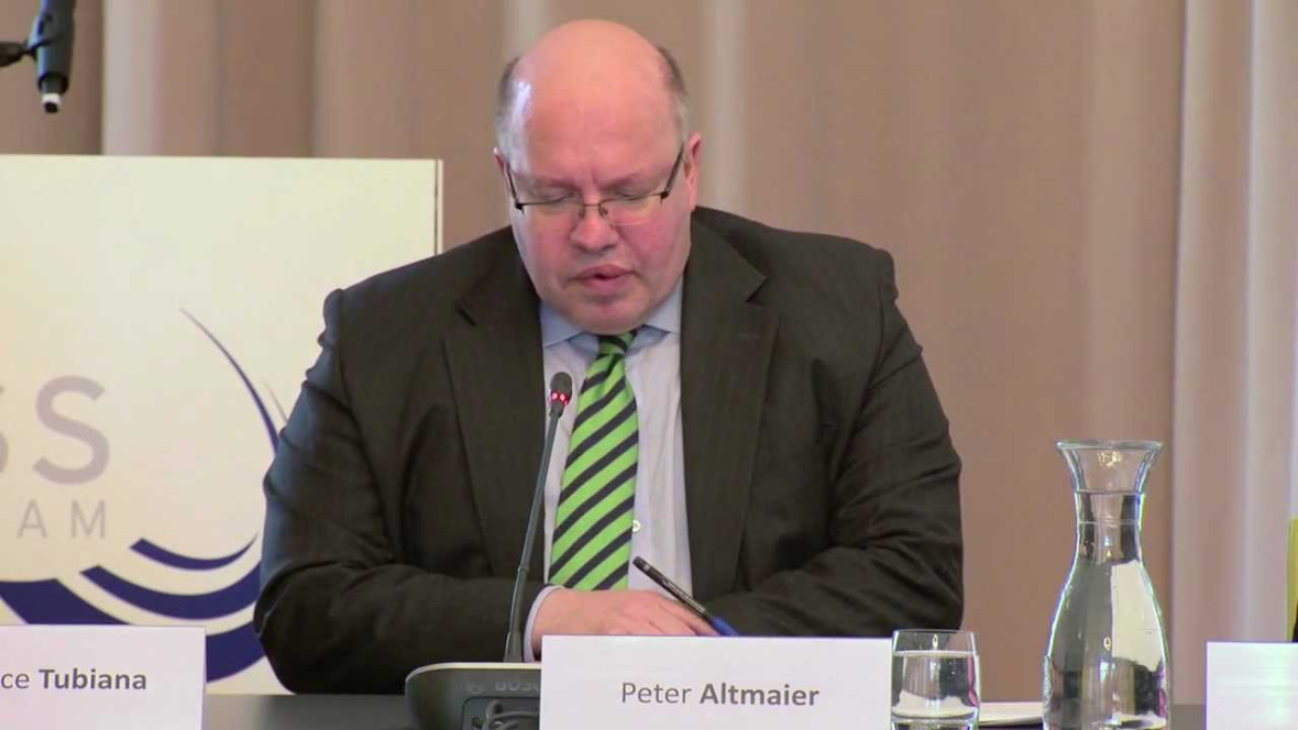 Keynote Bundesumweltminister Peter Altmaier Thumbnail