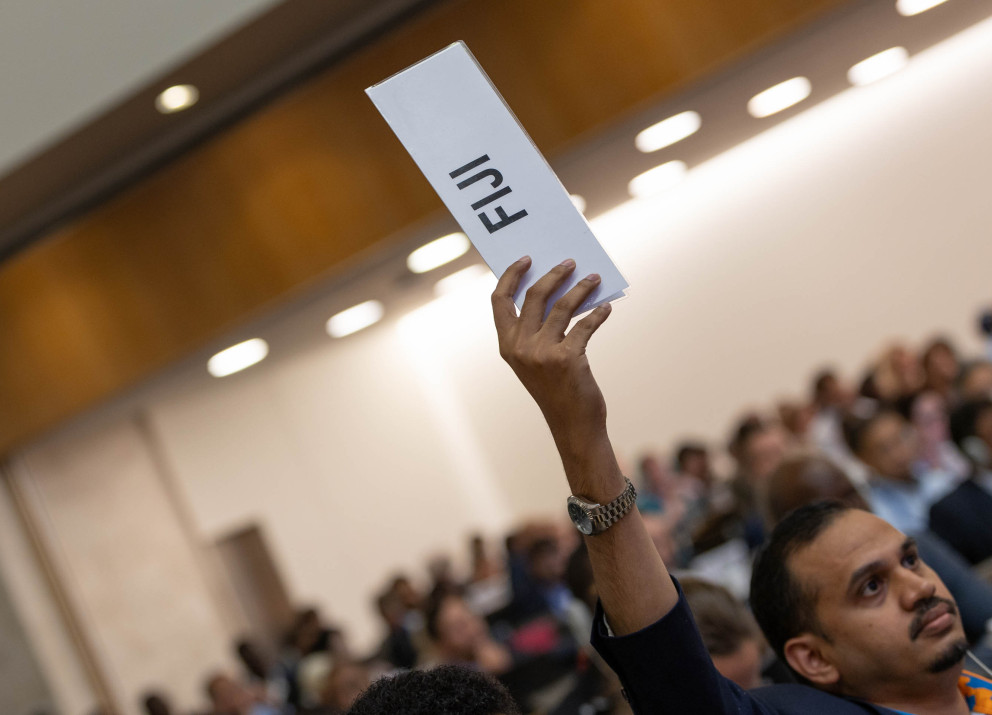 Fiji raises a point of order