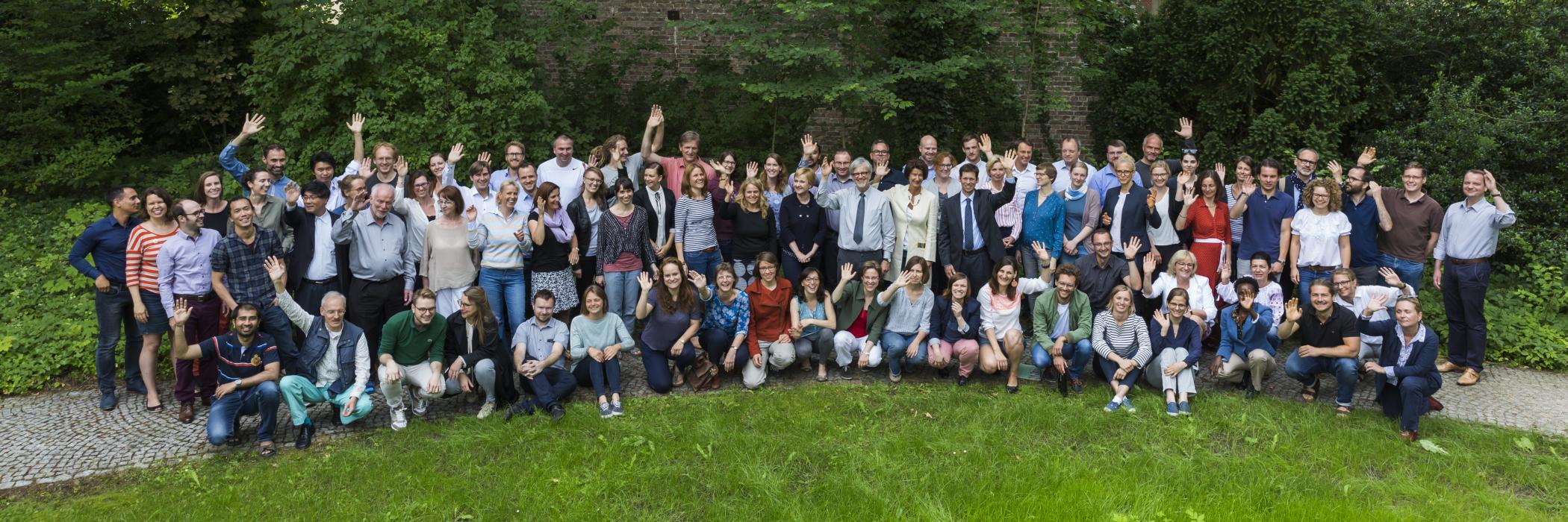Group photo of the IASS staff