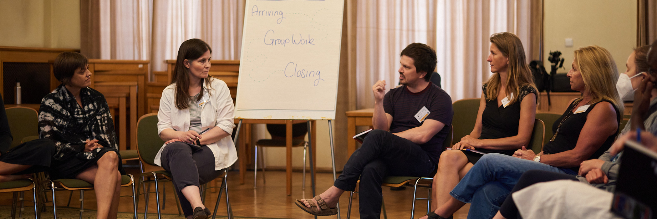 Sharing personal reflections on transformation at the European Hub in Prague.
