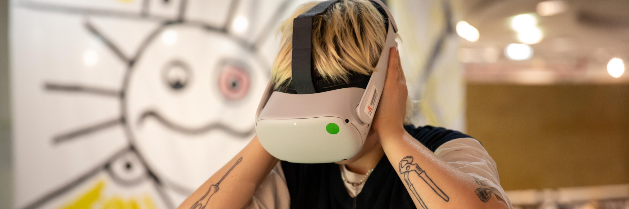 CityScienceLab in Hamburg Virtual Reality-Brille