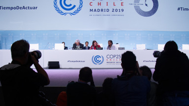 Die Kommunikationskultur auf den UN-Klimakonferenzen stützt sich stark auf konventionelle Präsentations- und Diskussionsformate.