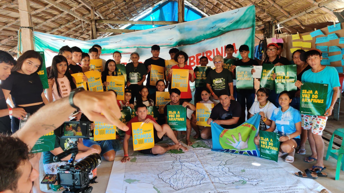 Rights of the River Workshop with Movimento Tapajós Vivo and RIFS.