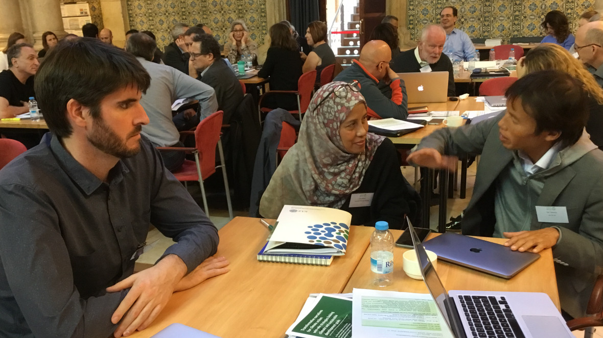 Scientists, investors and business representatives at the Green-Win wrap-up workshop in Barcelona.