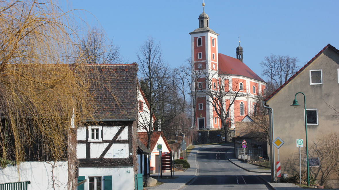 Nebelschütz in Upper Lusatia. In this model village, it’s not vacant buildings that are the problem but a shortage of properties.