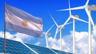 Installed capacity of renewables in Argentina has increased in the last few years. The country aims to achieve at least 20% by 2025.