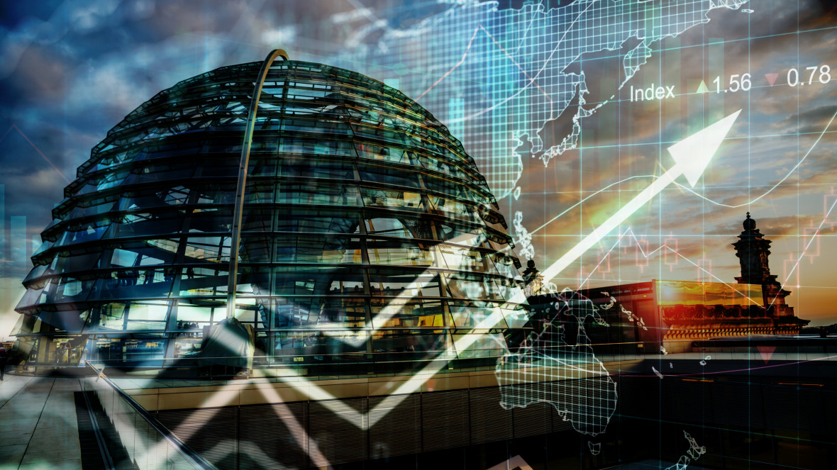 Bundestagsabgeordnete und ihre Mitarbeiter haben durchaus eigene Ansichten zum Thema Wirtschaftswachstum. In offiziellen Dokumenten spiegelt sich die Meinungsvielfalt jedoch nicht wider. © istock/Mlenny/Peshkov/monsitj (Montage)